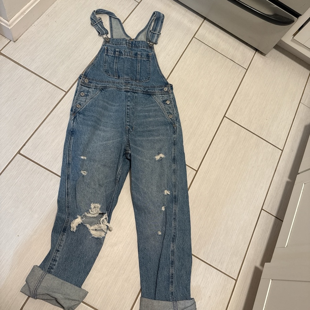 Abercrombie & Fitch Light Blue Denim Fabric